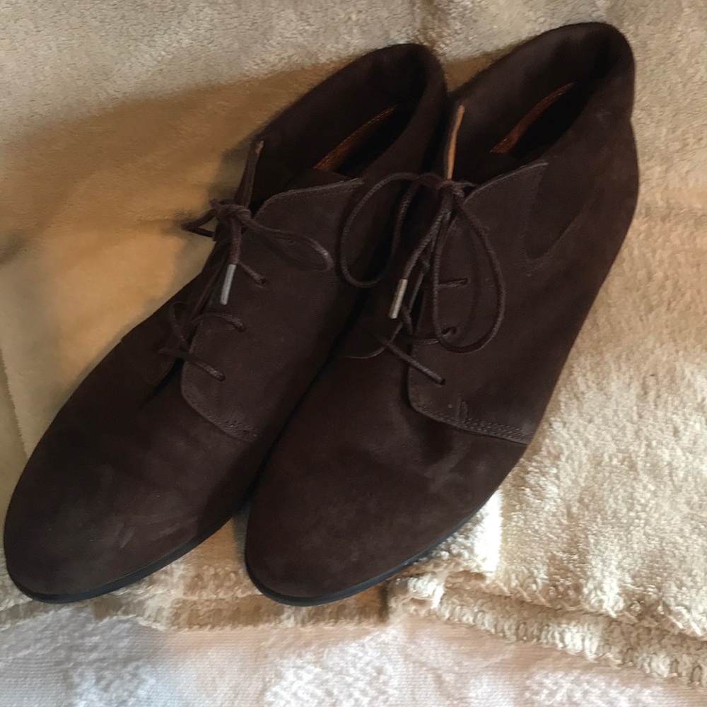Rockport 7.5 Leather Suede Brown Boot